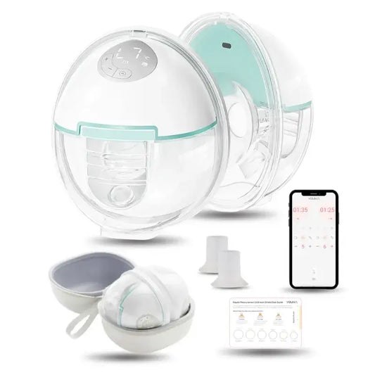 Youha Evera Dubbelzijdige Borstkolf – Handsfree & Draadloos